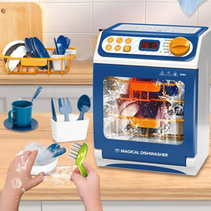 اسباب بازی ماشین ظرفشویی آبی با لوازم جانبی MAGICAL DISHWASHER_اسباب بازی